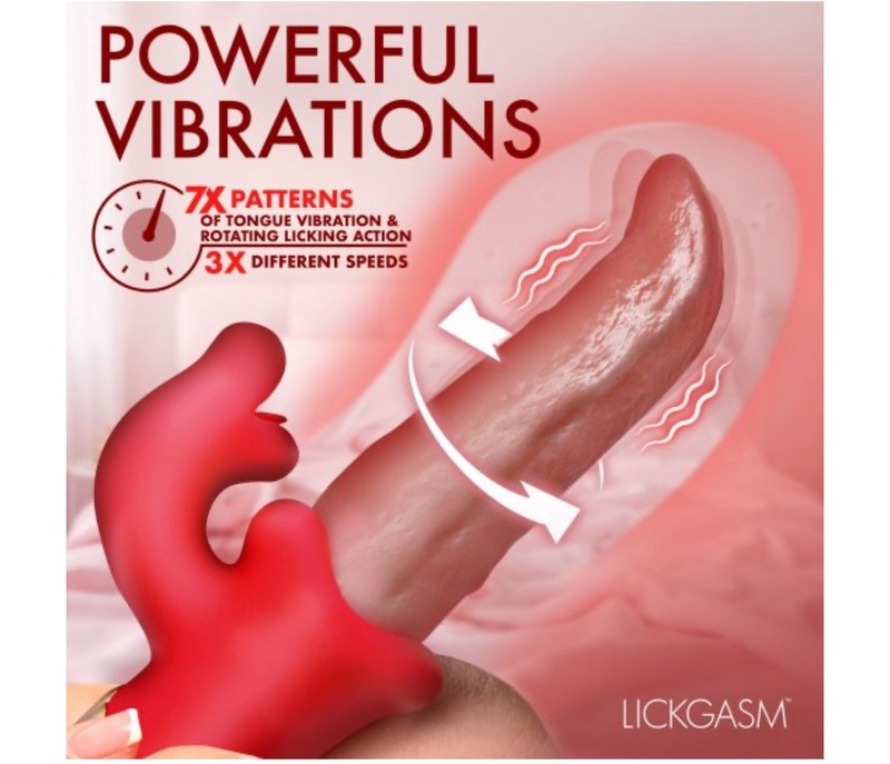 Lickgasm Deep Licker Licking Tongue Vibrator gallery
