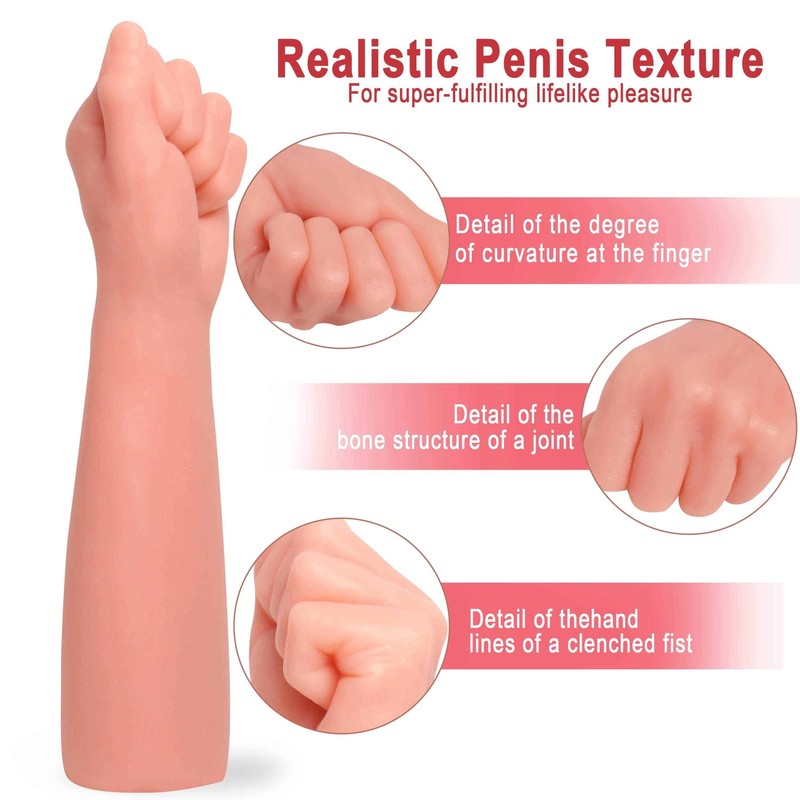 XXL Butt Plug Realistic Fist hand Shape Huge Dildo Anus Expansion Anal Sex Toys gallery