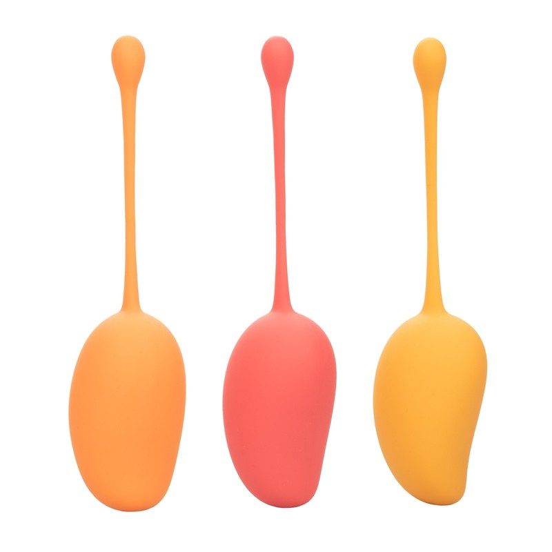 Kegel Training Set Mango Silicone