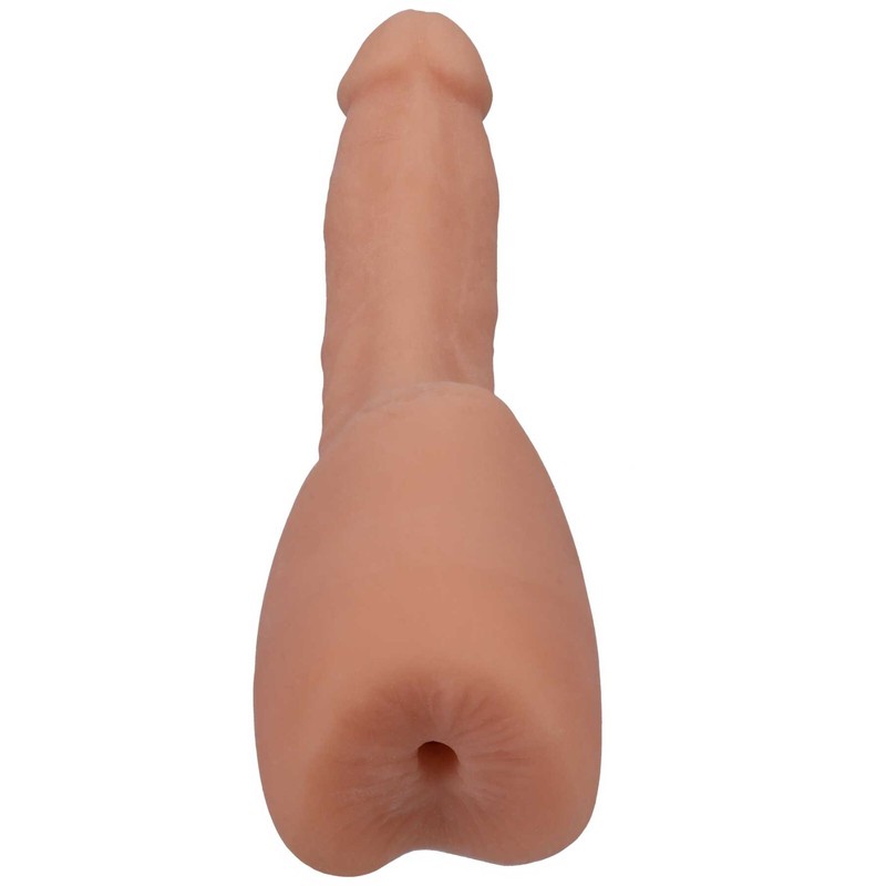Doc Johnson Signature Cocks Transgirls Lena Moon 4.5" Cock w Penetrable Ass gallery