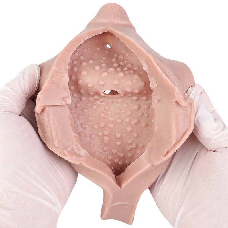Silicone Panty Fake Vagina Girl Underwear Transgender Thong Crossdresser Toy gallery