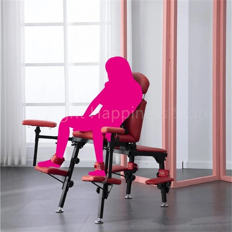 Sex Furniture Erotic Love Chair Sex Slave BDSM Bondage Handcuffs Sex Toys gallery
