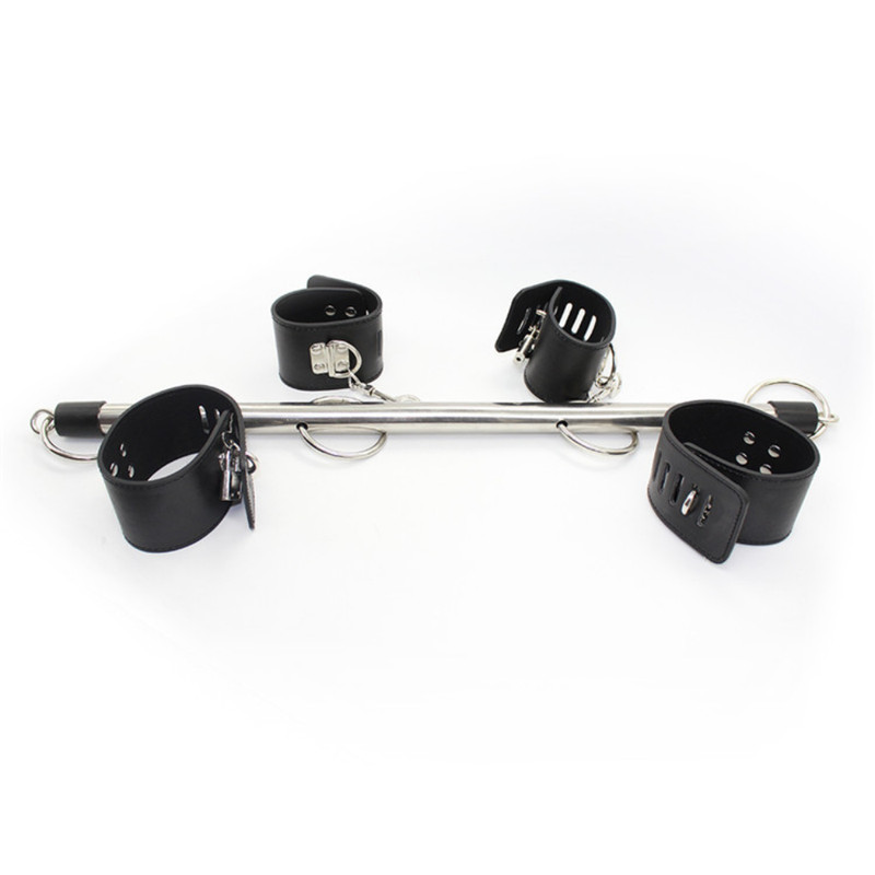 Open Leg Bar BDSM Bondage Sex Toys with Handcuffs Ankle Collar Cuffs for Adults gallery