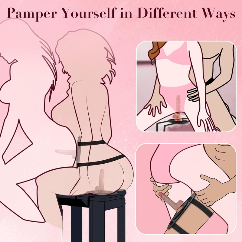 Suction Cup Dildo Mount, Strap On Dildo Harness Holder Sex Saddle, Riding Machin gallery