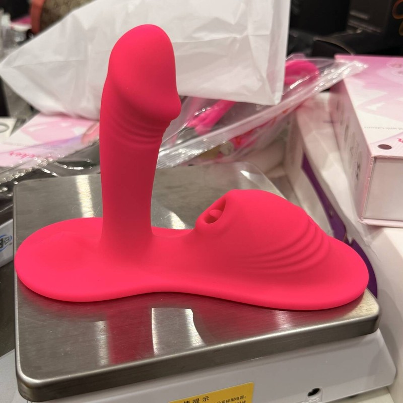 Vibrating Dildo Sit Ride Vibrators Anal Clit G-Spot Stimulator Sex Toy for Women