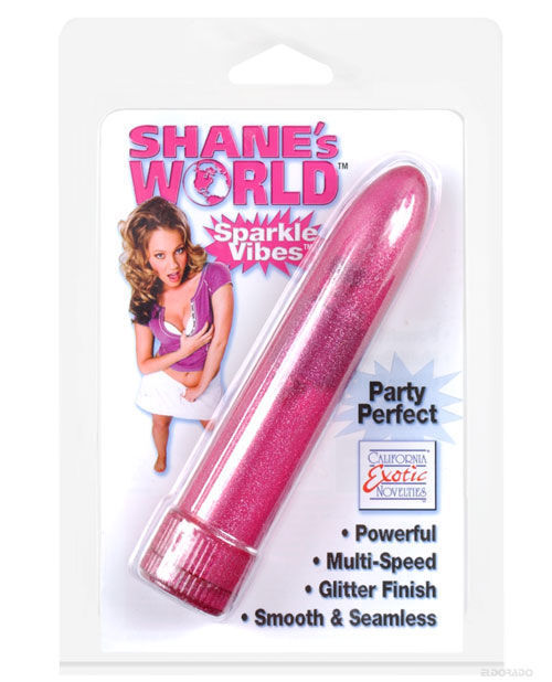 CalExotics Shane's World Sparkle Vibe Bullet Vibrator Pink gallery
