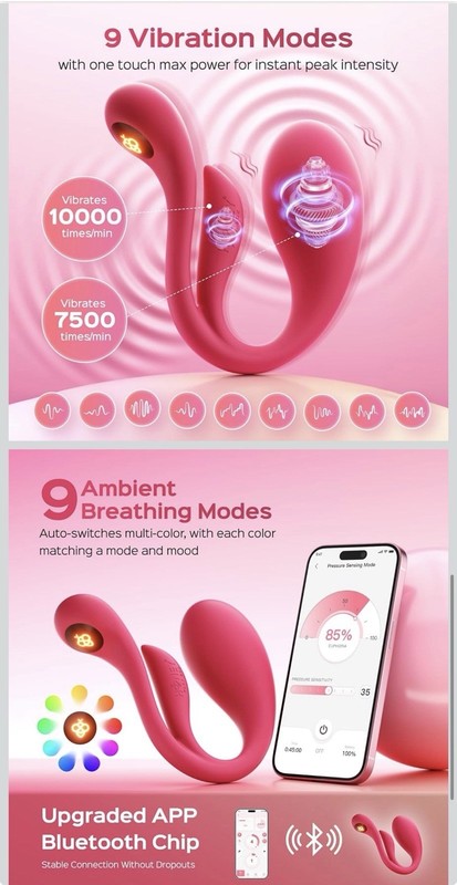 HoneyPlayBox Vibrosa Mini Discreet Wearable G-Spot Vibrator Couples Sex Toys gallery