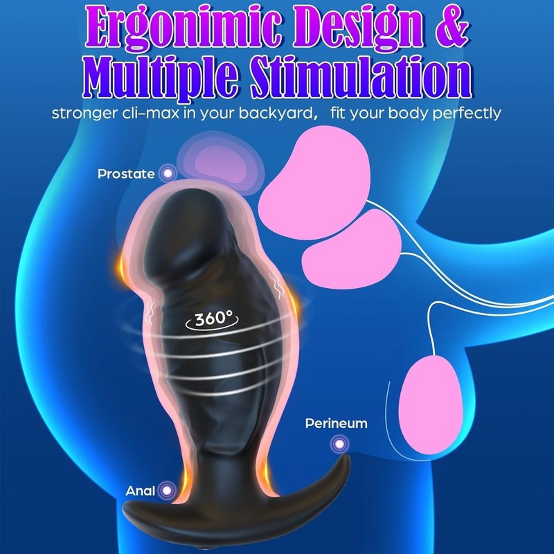 Compact Anal Plug with APP Control and 10 Vibration Levels for Discreet Pleasure gallery