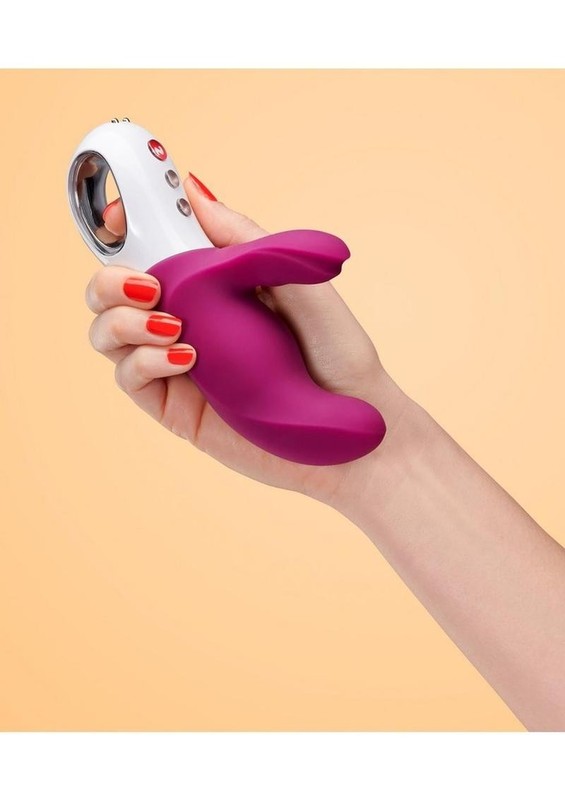 Miss Bi Silicone Rabbit Vibrator - Grape gallery