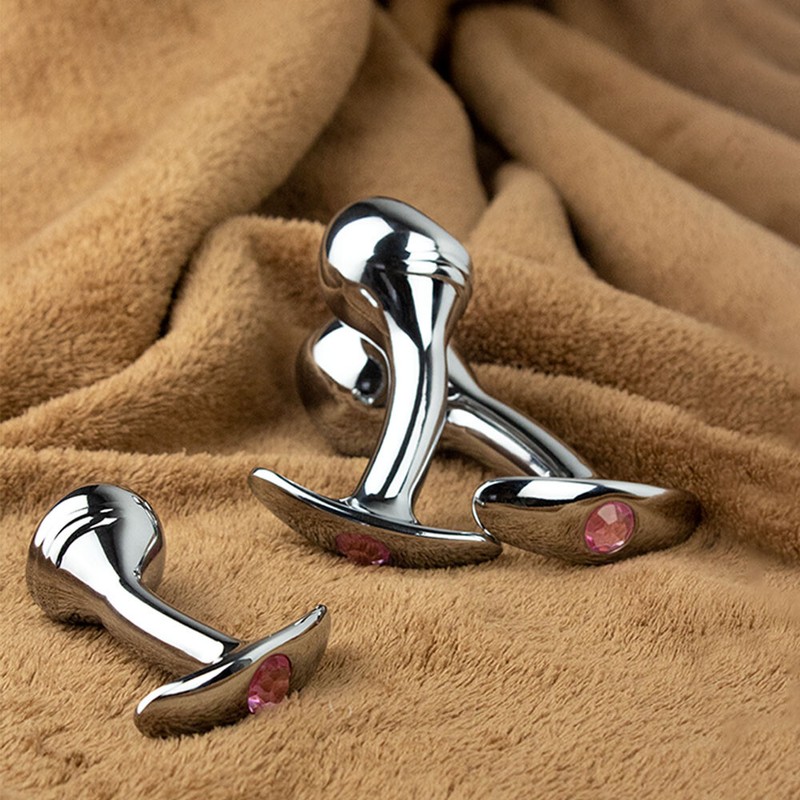 Metal Anal Beads Butt Plug Set Wearable Ass Analplug Jewelry Dildo Prosate BDSM gallery
