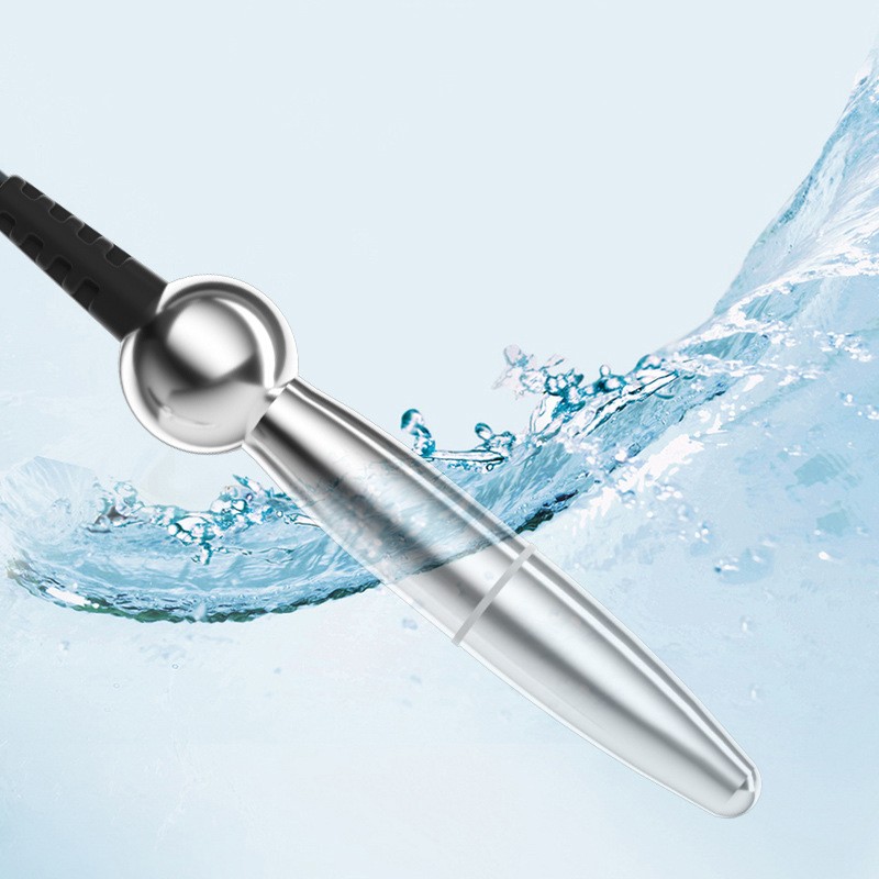 Male Electric E-Stim Stainless Steels Anal Prostate Shock Massager Plug for Men gallery