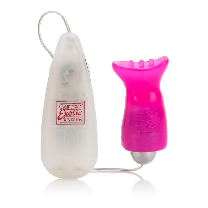 CalExotics Pussy Pleaser Clitoral Arouser Vibrator Vibe Pink