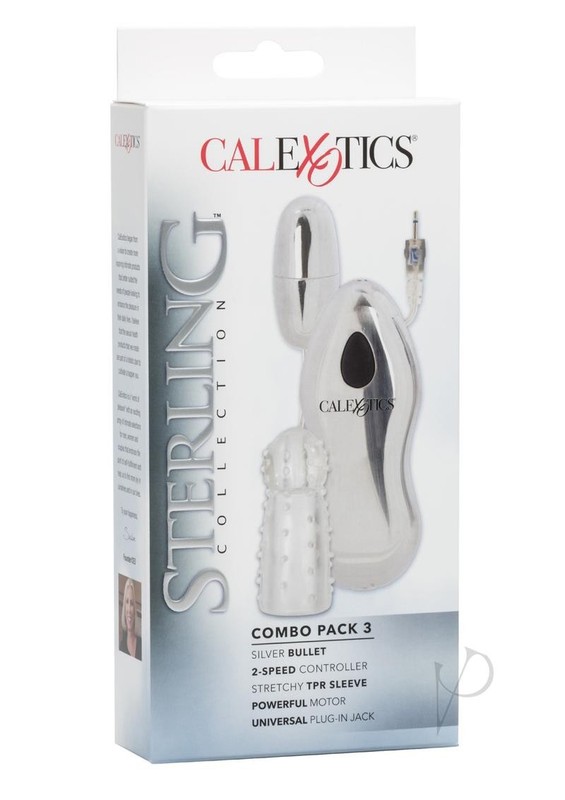Sterling Collection Combo Pack 3 Silver Bullet with Sleeve and Wired Remote