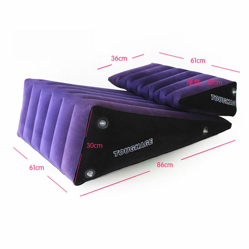 TOUGHAGE Inflatable Pillow Wedge Ramp Sex Toys Sex Furniture Love Position Aid gallery