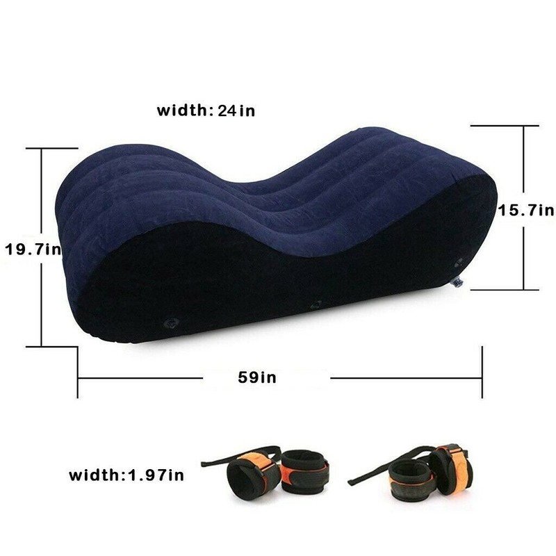Inflatable Sofa Bed Pillow Chair BDSM Sexual Position Sex Furniture Toys Couples gallery