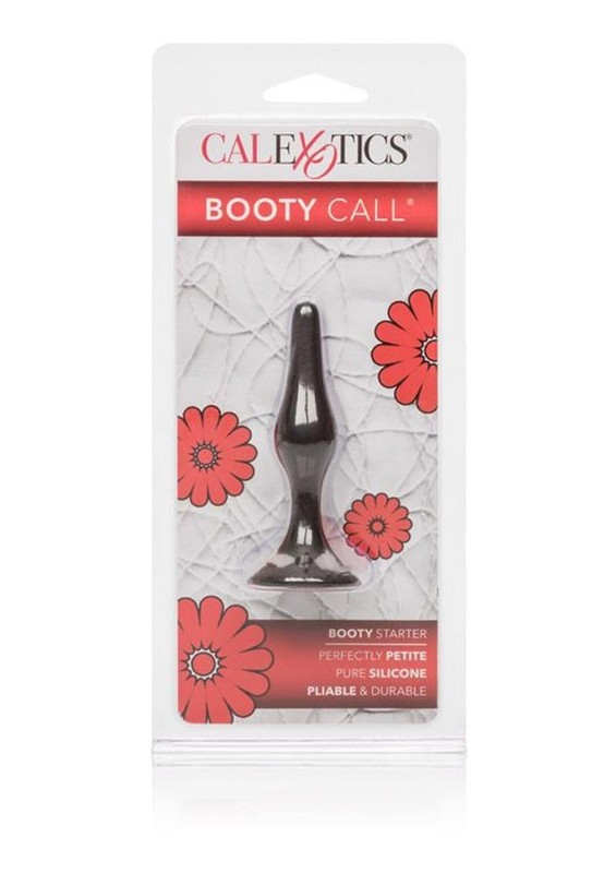 Booty Call Booty Starter Silicone Butt Plug – Black