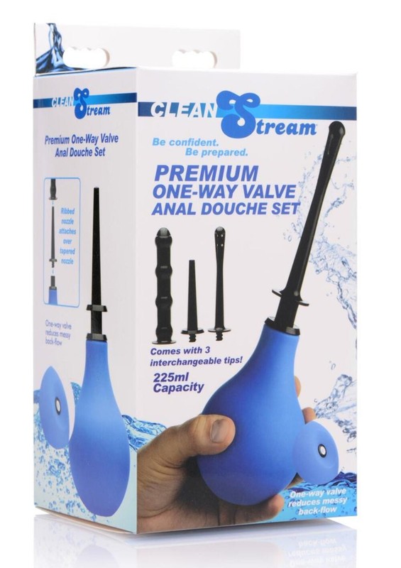 CleanStream Premium One Way Valve Douche Set gallery