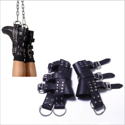 Ankle Boot Suspension Cuffs Foot Binder Restriant Hanging Feet Harness Costume