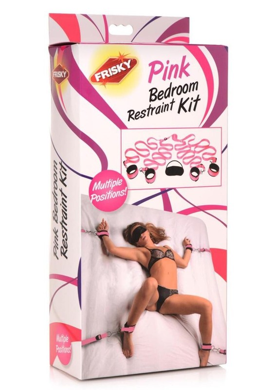 Frisky Pink Bedroom Restraint Kit gallery