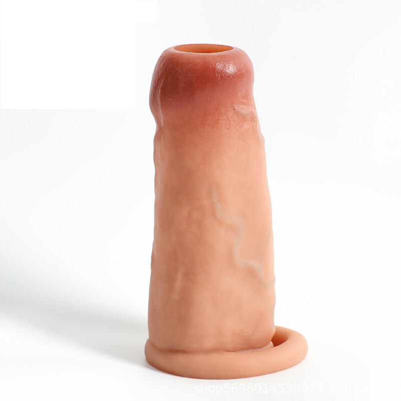 Male Cock Girth Enlarger Enhancer-Penis Extension Extender Sheath Sleeve USA