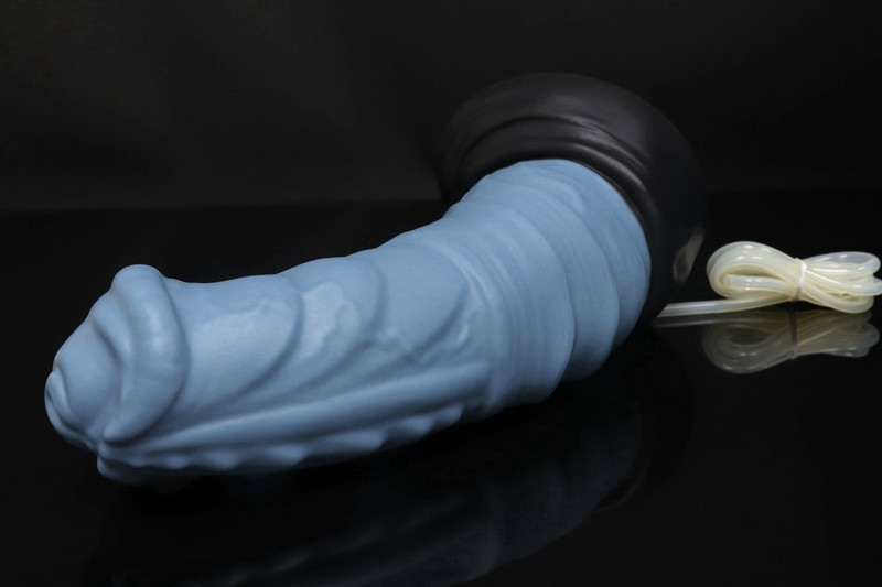 NEW Bad Dragon SLEIPNIR Fantasy SMALL Silicone Dildo CUM TUBE Toy SPLIT SOFT