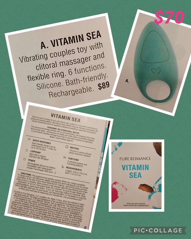 Pure Romance vitamin sea Vibrator