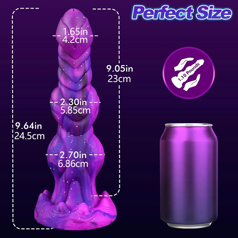 Huge Anal Plug Silicone Knot Penis Monster Thick Dildo Anus Stimulate Sex Toys