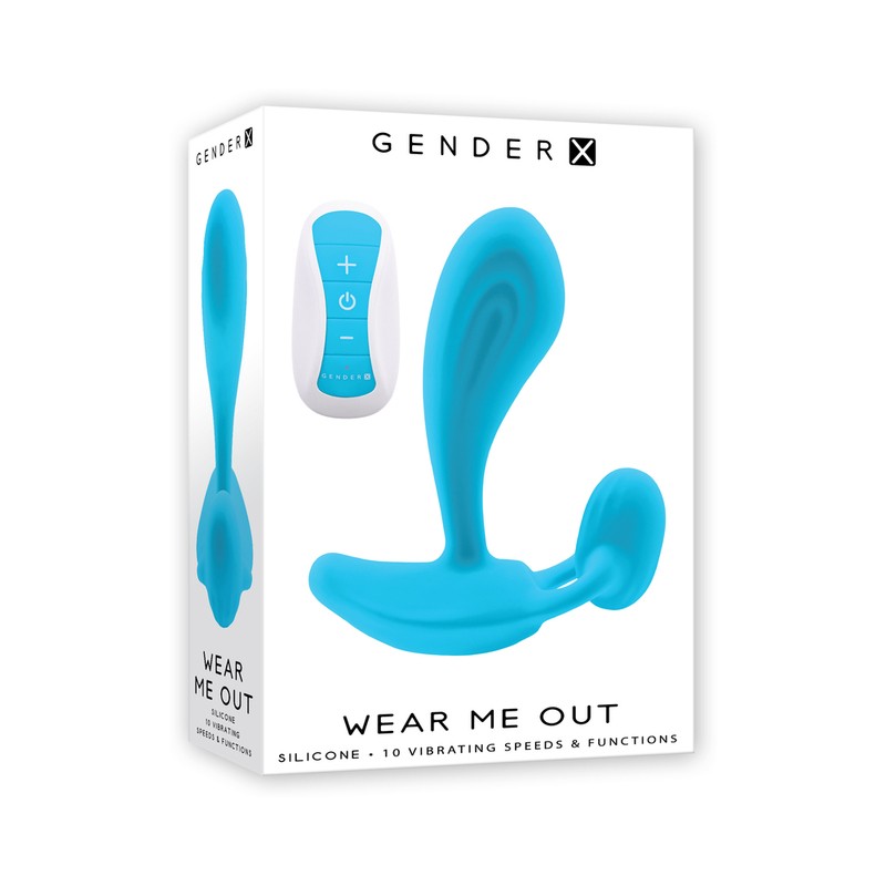 Gender X Wear Me Out Rechargeable Wearable With Remote Silicone