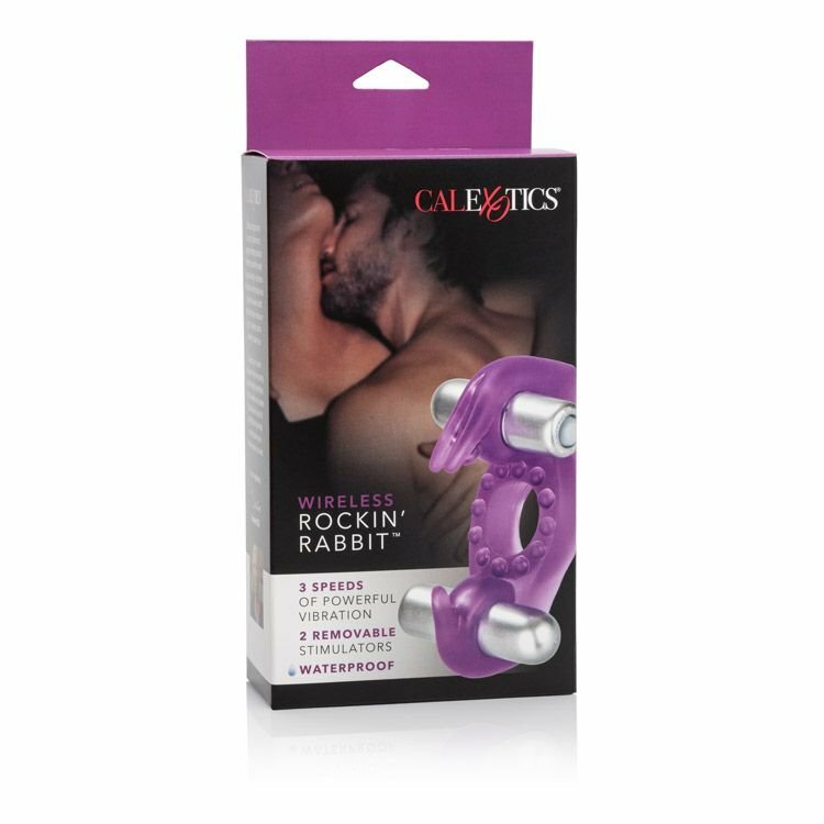 Rockin' Rabbit Dual Vibe Bullet Couple Orgasm Vibrating Penis Cock Ring Sex Toy gallery