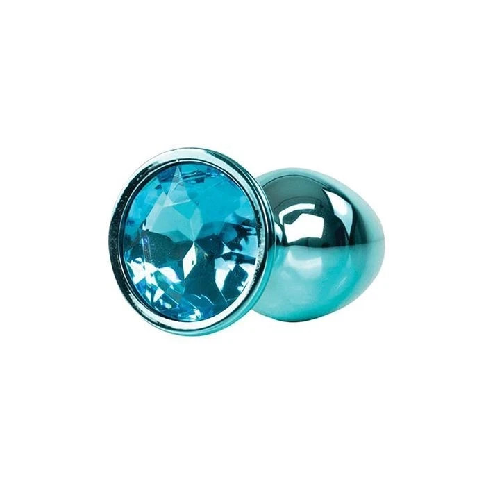 CAMTOYZ ONIX ANAL PLUG with Jewel (4 Variations) Jeweled Butt Plug / Small gallery