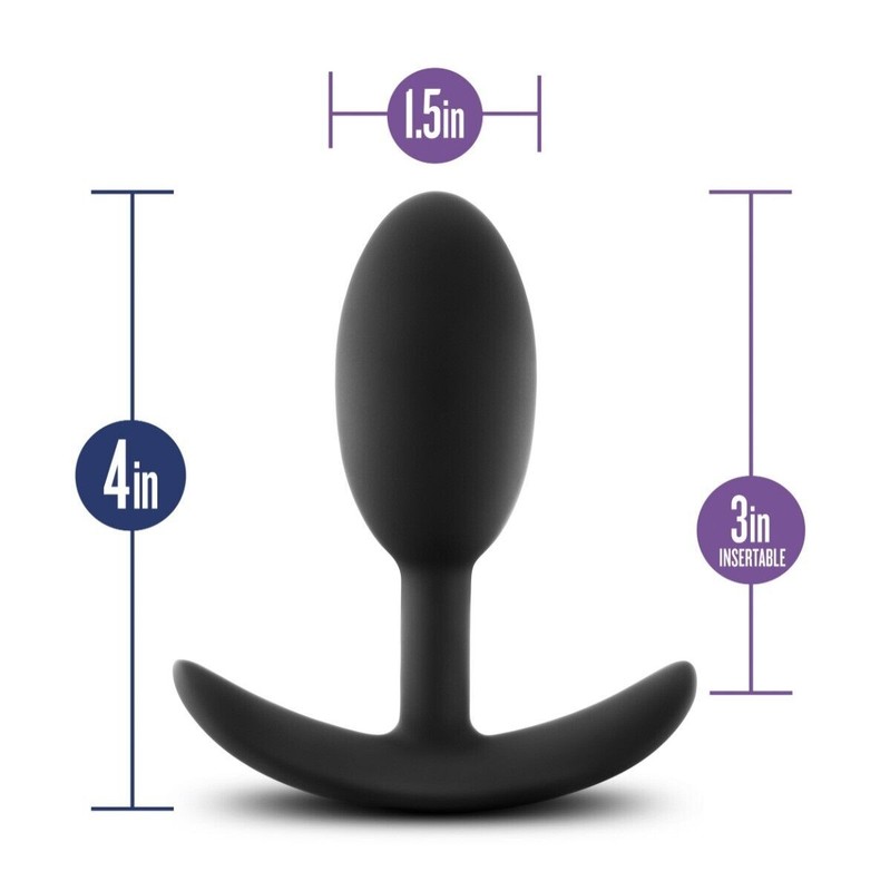 Silicone Wearable Hollow Anal Beads Butt Plug with Vibrating Weight Anal Trainer gallery