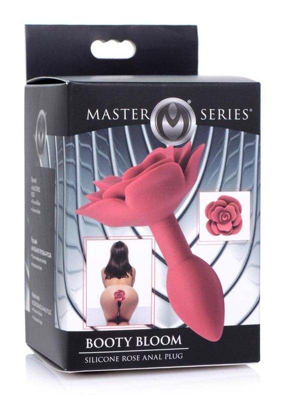 Master Series Booty Bloom Silicone Rose Anal Plug gallery
