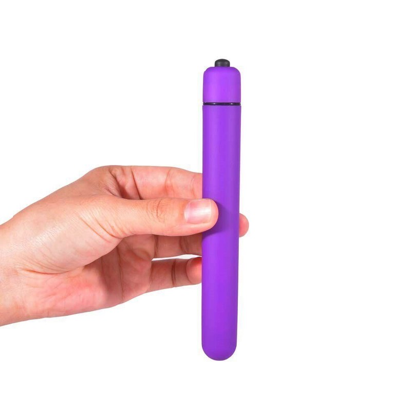 Extra Long Slim Slender Bullet Vibrator Beginner Sex-toys for Women Couples