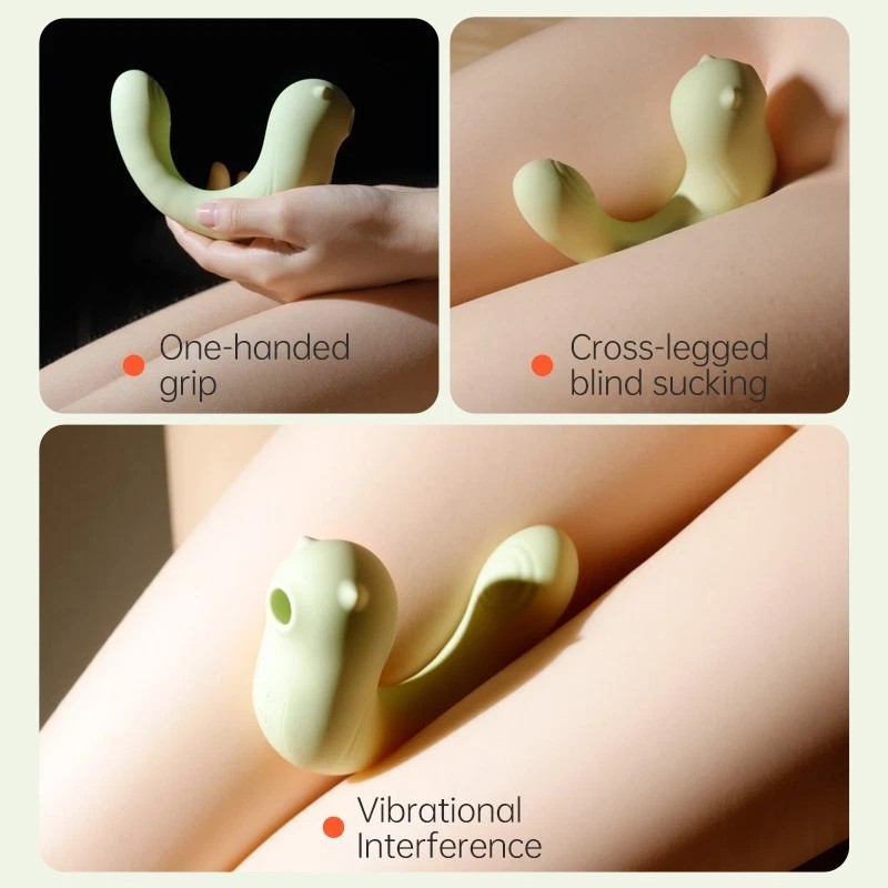 App Control G-spot Clitoral Suction Vibrator Dual Motors Auto Heating Dildo gallery