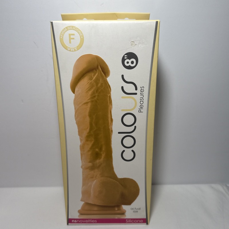 NsNovelties Colours Pleasures 8” Dildo