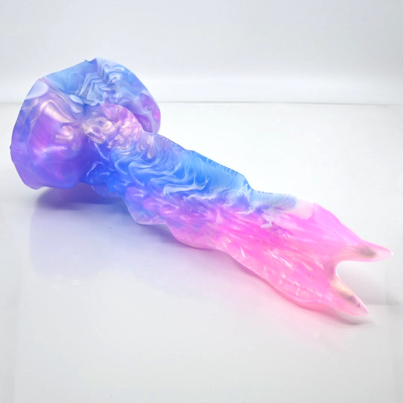 NEW SNARK'S MAW Fantasy NEAR CLEAR Silicone Dildo MEDIUM Toy PPS Bad Dragon Like gallery