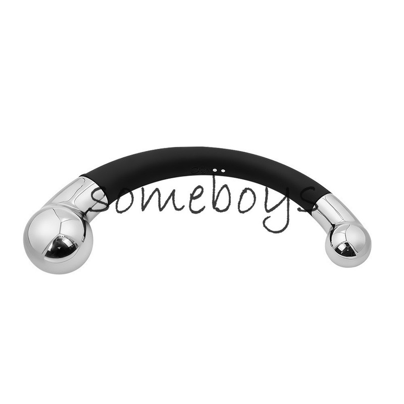 New Metal Double-ended Anal Plug G-Spot Massager Penis Anal Dildo Unisex Sex Toy gallery