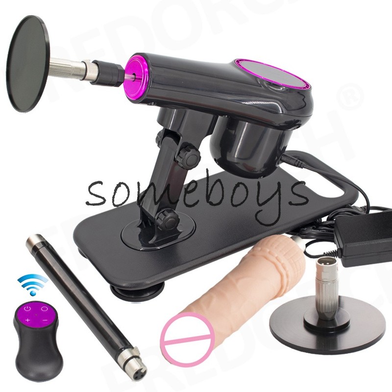 New Automatic Wireless Sex Machine for Woman Adjustable Masturbating Pumping Gun gallery