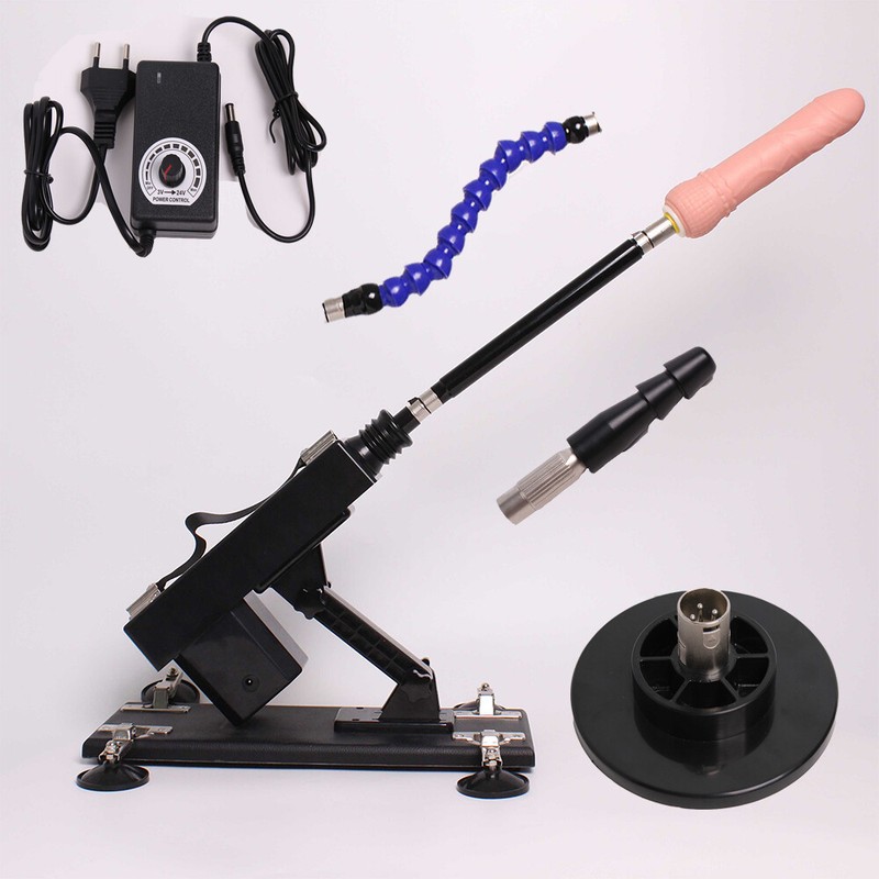 Automatic Sex Loving Machine Adult Sex Toys Masturbator with 4 3XLR Accessories