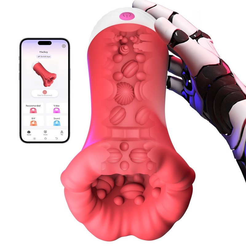 APP Control Automatic Male Mastubator Deep Throat Blowjob Masturbation Penis Cup