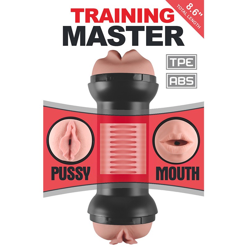Male Masturbator Cup Realistic Pocket Pussy for Men Vagina & Mouth Stroker MC13 gallery