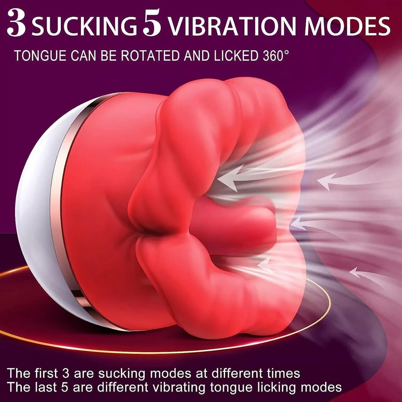 Sucking Vibrator Clit Sucker Dildo Women C-spot Massager Sex Toys for Women