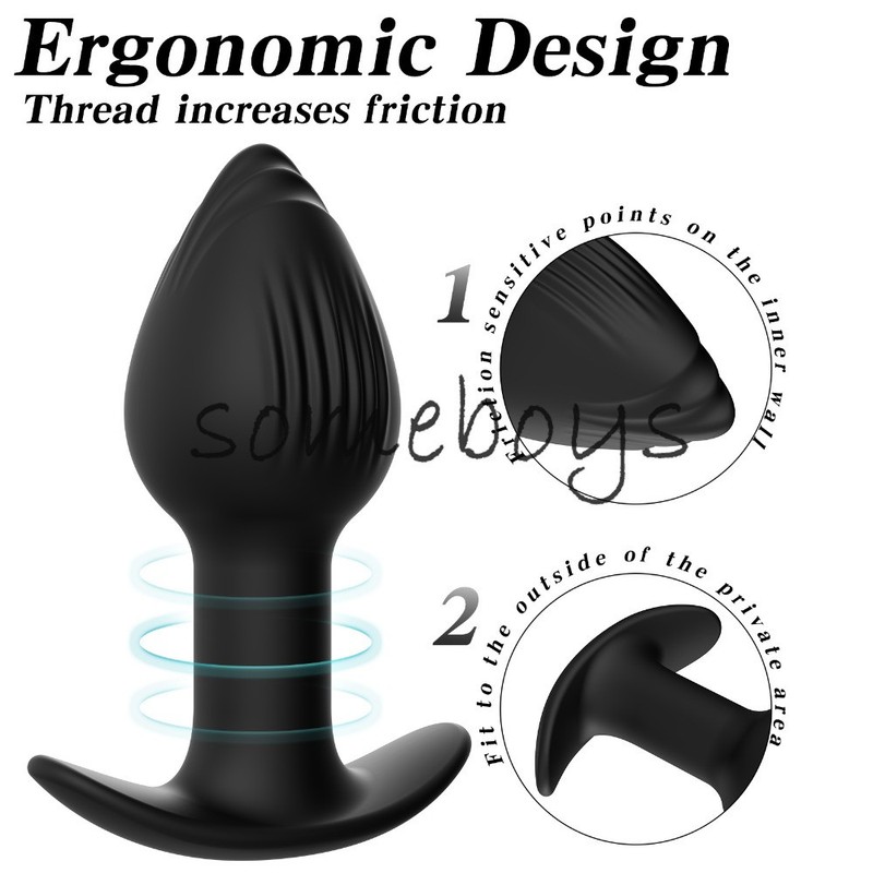 Newly Developed Magnetic Suction Inflatable Anal Plug Huge Buttplug Anus Dilator gallery