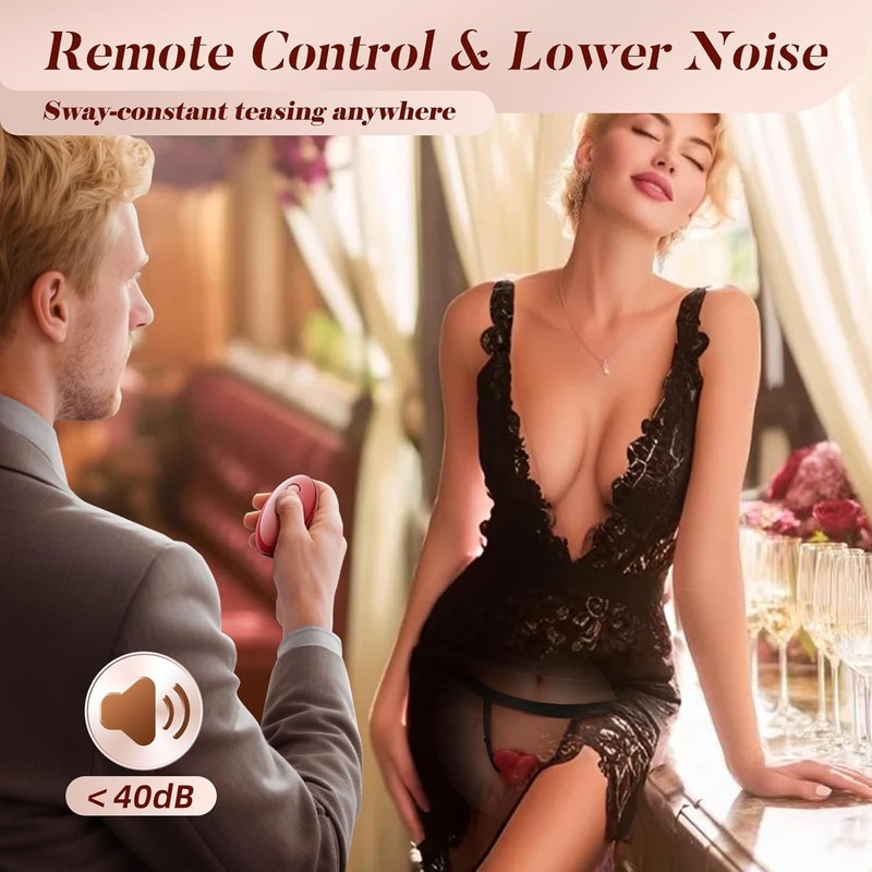 Couples Vibrator Sex Toys - 2in 1 Couples Sex Toys Wearable Panty Remote Control gallery