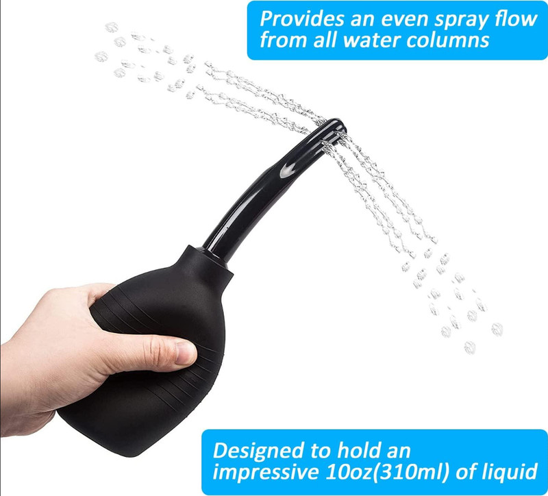 NEW For Personal Anal Cleansing Bulb 310ml Enema Bulb Comfortable Medical PVC