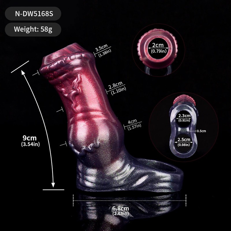 male penis extender used to enhance erection hardness & prolong ejaculation time