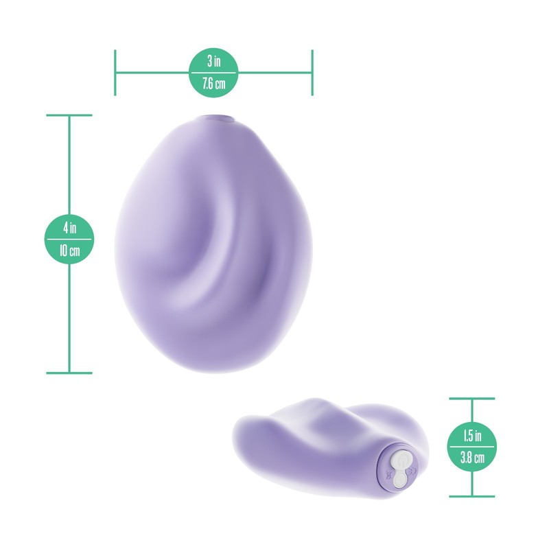 Blush URSELF™ PulsePad Silicone Grinding Vibrator With Wireless Remote gallery