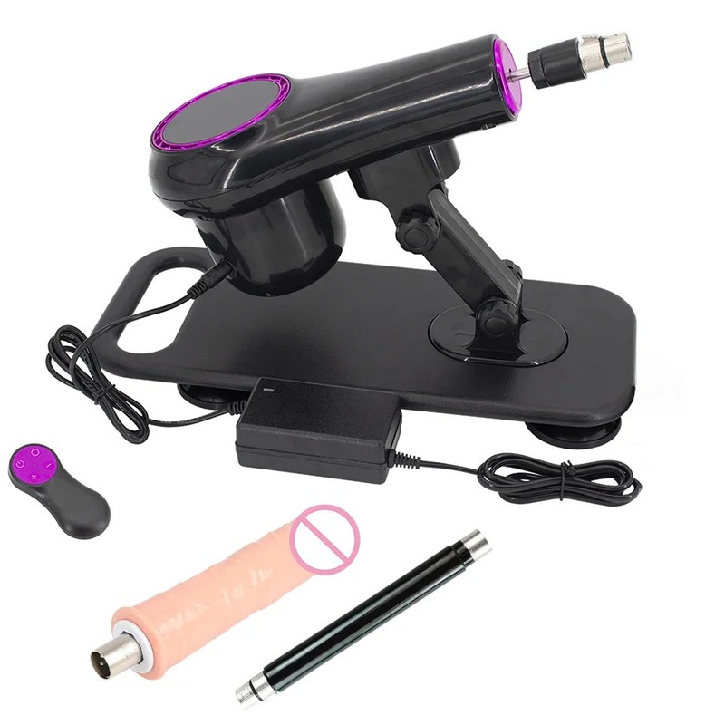 Sex Machine Gun Sex Machine Adjustable Masturbating Pumping with Accessories