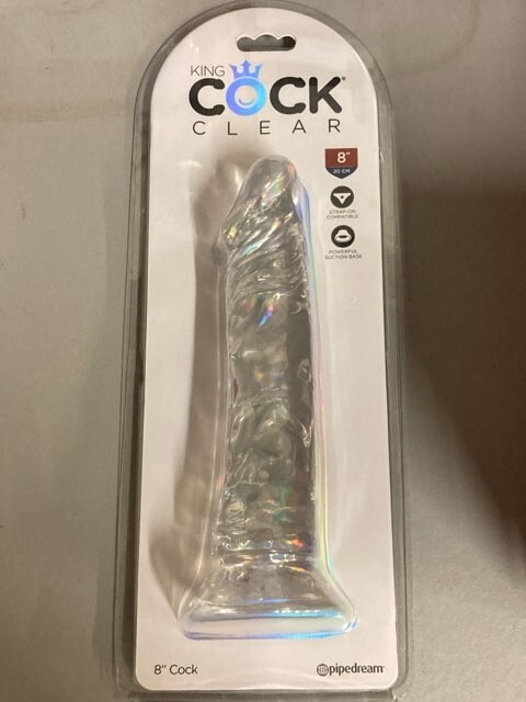 Pipedream King Cock Clear 8&Prime; Cock