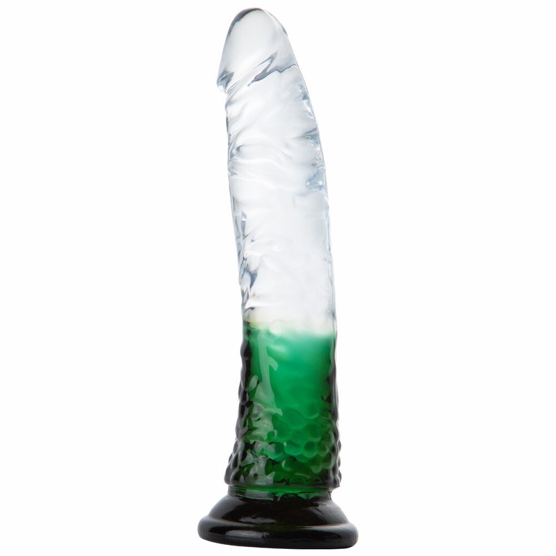 Waterproof Realistic Dildo Jelly Dong 8.7 Inch With Suction Cup Sex Toys Women